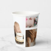 ベビーフォトコラージュキープザー名誕生日 紙コップ (右)