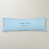 ベビーフォトジグザグ写真モンタージュカスタム ボディピロー (裏面)