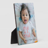 ベビーフォトターニングワン フォトプラーク (側面)