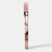 ベビーフォトベビー統計ピンクストーク Case-Mate iPhoneケース (裏面 / 左)