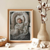 ベビーフォト誕生 案内状