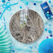 ベビーフクロウの卒業生 ペーパープレート (パーティー)