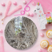 ベビーフクロウの卒業生 ペーパープレート (パーティー)