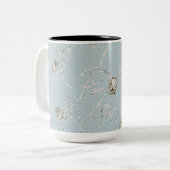 ベビーフクロウズオンウィンタースノーウィーズ ツートーンマグカップ (正面左)