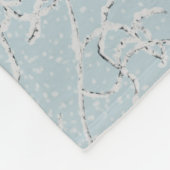 ベビーフクロウズオンウィンタースノーウィーズ フリースブランケット (角)