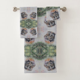 ベビーフクロウバスタオルセット バスタオルセット