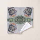 ベビーフクロウバスタオルセット バスタオルセット (ウォッシュタオル)