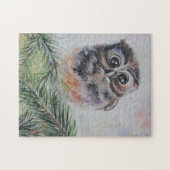ベビーフクロウパズル絵画ズ ジグソーパズル (横)