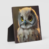 ベビーフクロウ フォトプラーク (正面)