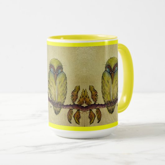 ベビーフクロウ マグカップ (正面右)