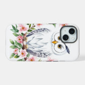 ベビーフクロウ iPhone 15ケース (裏面横)