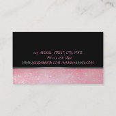 ベビーフラミンゴイベントプランナー 名刺 (裏面)