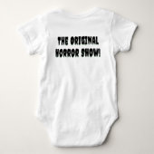 ベビーフランケンシュタイン ベビーボディスーツ (裏面)