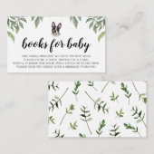 ベビーフランスのブルドッグBOHO GREENERYの本 エンクロージャーカード (正面/裏面)