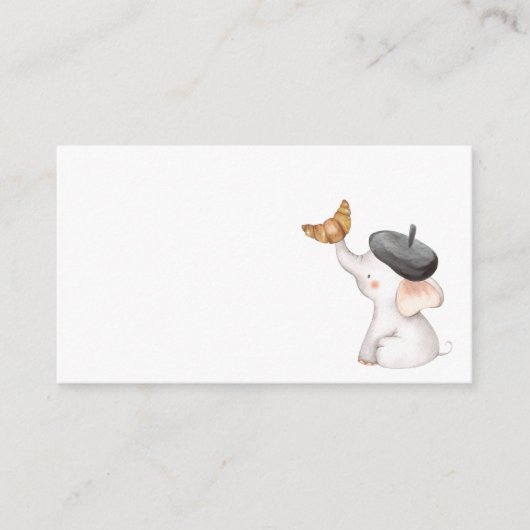 ベビーフランスの男女兼用シャワー座席表 エンクロージャーカード (正面)