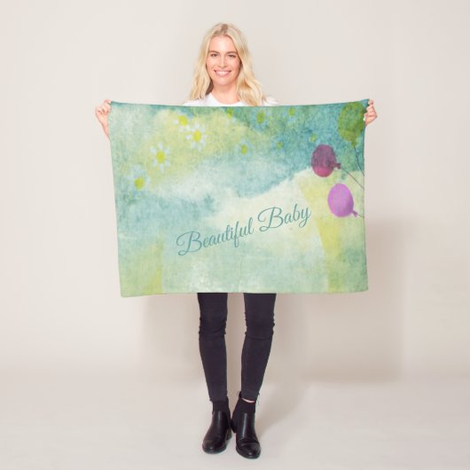 ベビーフリースシェルパブランケットシャワーバイメールギフト フリースブランケット (インサイチュ)