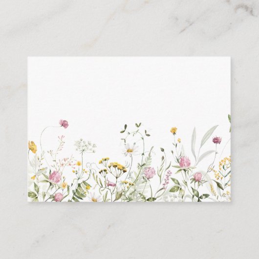 ベビーフローラシール エンクロージャーカード (裏面)