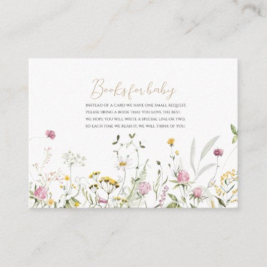 ベビーフローラシール エンクロージャーカード (正面)