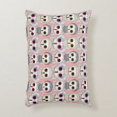 ベビーフール淡い色のの背景パターン アクセントクッション (正面(垂直))