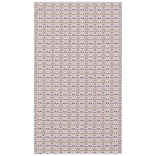 ベビーフール淡い色のの背景パターン テーブルクロス (正面)