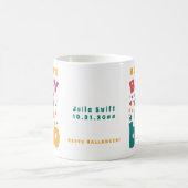 ベビーブオウティバーパステル生まれたばかりの幽霊ハローエン コーヒーマグカップ (中央)