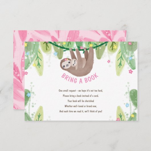 ベビーブックリクエストのエンクロージャカード付きスロット エンクロージャーカード (正面/裏面)