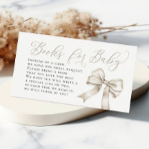 ベビーブックリクエスト用ベージュボウコケットブック