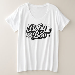 ベビーブハロウィーン女性 プラスサイズTシャツ