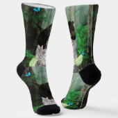 ベビーブラウンベア、クルーソックス ソックス (傾斜あり)