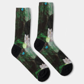 ベビーブラウンベア、クルーソックス ソックス (右)