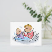 ベビーブラザー ポストカード (スタンド正面)