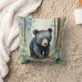 ベビーブラックベアーボーイズ クッション (ブランケット)