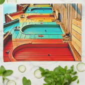 ベビーブランケット キッチンタオル (折り畳み)