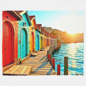 ベビーブランケット フリースブランケット (正面(横))