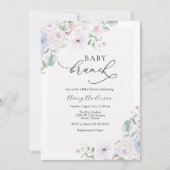ベビーブランチベビーシャワー招待状 招待状 (正面)