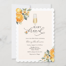 ベビーブランチベビーシャワー招待状 招待状