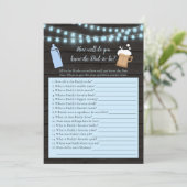 ベビーブルイングブルー、パパを知っ最高のている 招待状 (スタンド正面)