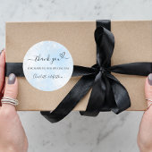 ベビーブルシルバー感謝していハート結婚ズ ラウンドシール