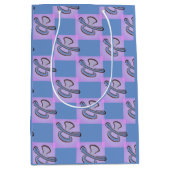 ベビーブルーおしゃぶりエーテル ミディアムペーパーバッグ (正面)