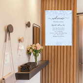 ベビーブルーの結婚式 ポスター