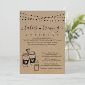 ベビーブルーイング男女兼用ツインベビー散布 招待状 (スタンド正面)