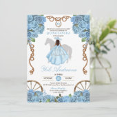 ベビーブルーウエスタンチャロキンセアニェラ 招待状 (スタンド正面)