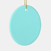 ベビーブルーカラーデザイカスタマイズナー セラミックオーナメント (右)