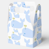 ベビーブルークジラ乳児ギフトシャワー フェイバーボックス (オープン)