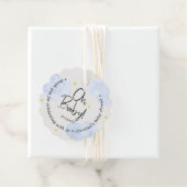 ベビーブルークラウドオベビーありがとう フェイバータグ (インサイチュ)