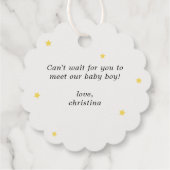 ベビーブルークラウドオベビーありがとう フェイバータグ (裏面)