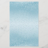 ベビーブルーグリッター – メニュー (裏面)