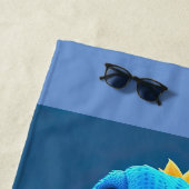 ベビーブルーゲーター ビーチタオル (インサイチュ)