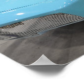 ベビーブルーコルベットのポスター ポスター (角)