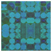 ベビーブルーサークル369抽象芸術織物 ファブリック (クローズアップ)